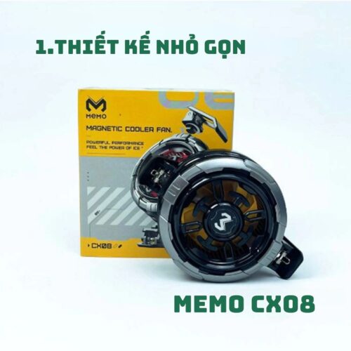 Quạt tản nhiệt điện thoại memo cx08 1