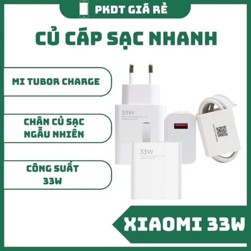 Củ cáp sạc Xiaomi 33W 8