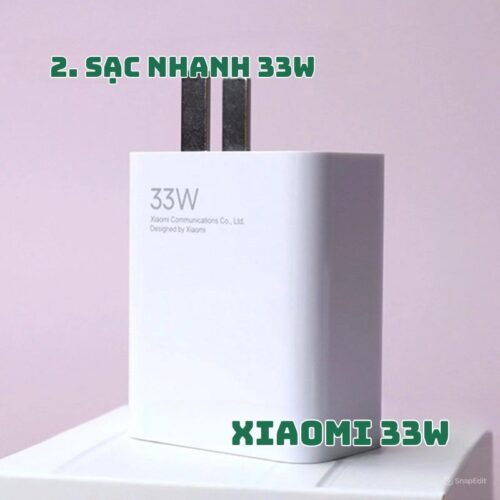 củ, cáp sạc Xiaomi 33w 2