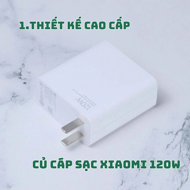 Củ cáp sạc Xiaomi 120W 1