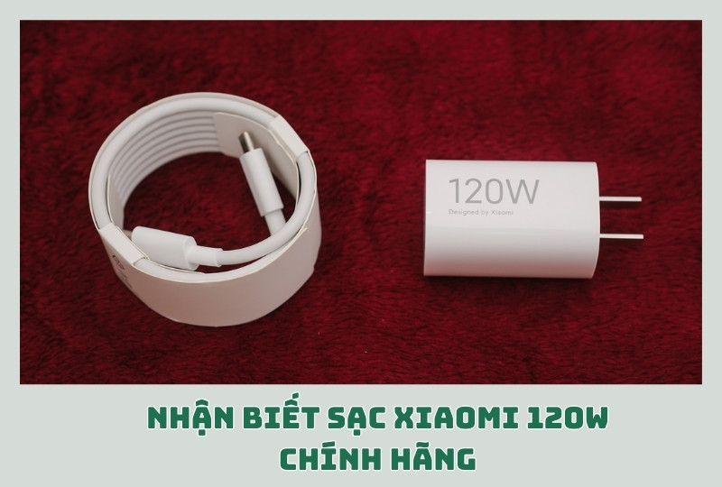 Củ cáp sạc Xiaomi 120W 5