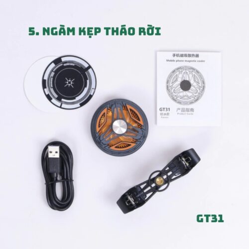 Quạt tản nhiệt điện thoại GT31 5