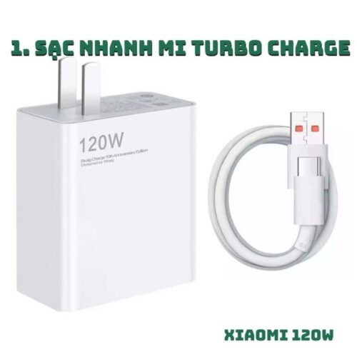 củ, cáp sạc Xiaomi 120W 2