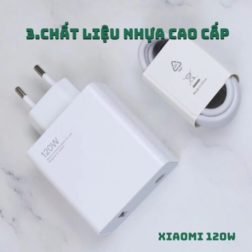 củ, cáp sạc Xiaomi 120W 4