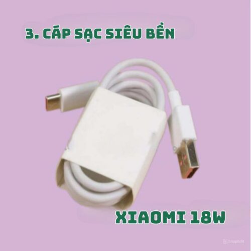 Củ cáp sạc Xiaomi 18W 3