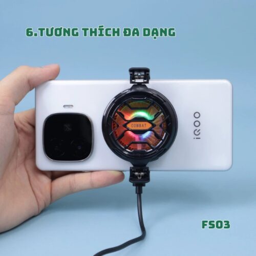 quạt tản nhiệt điện thoại sò lạnh FS03 6