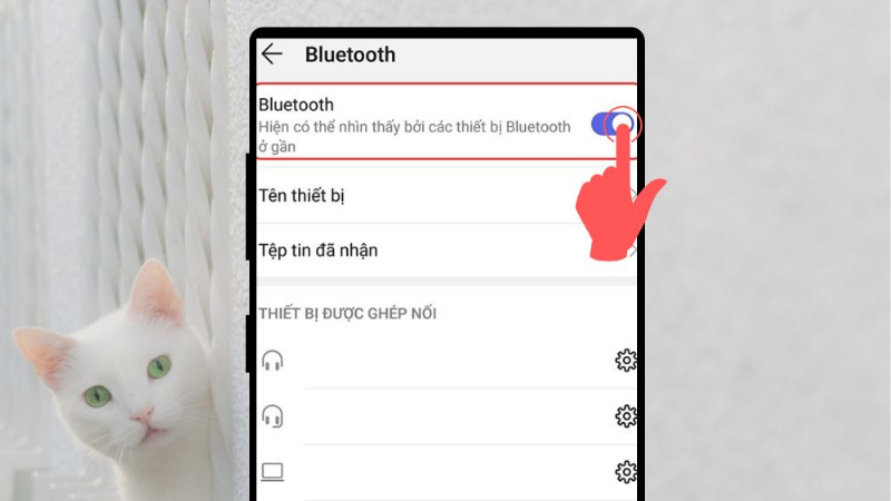 Cách kết nối tai nghe Bluetooth với OPPO 6