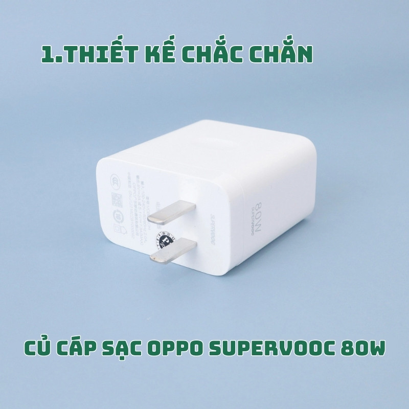 Củ cáp sạc OPPO SuperVOOC 80W 2