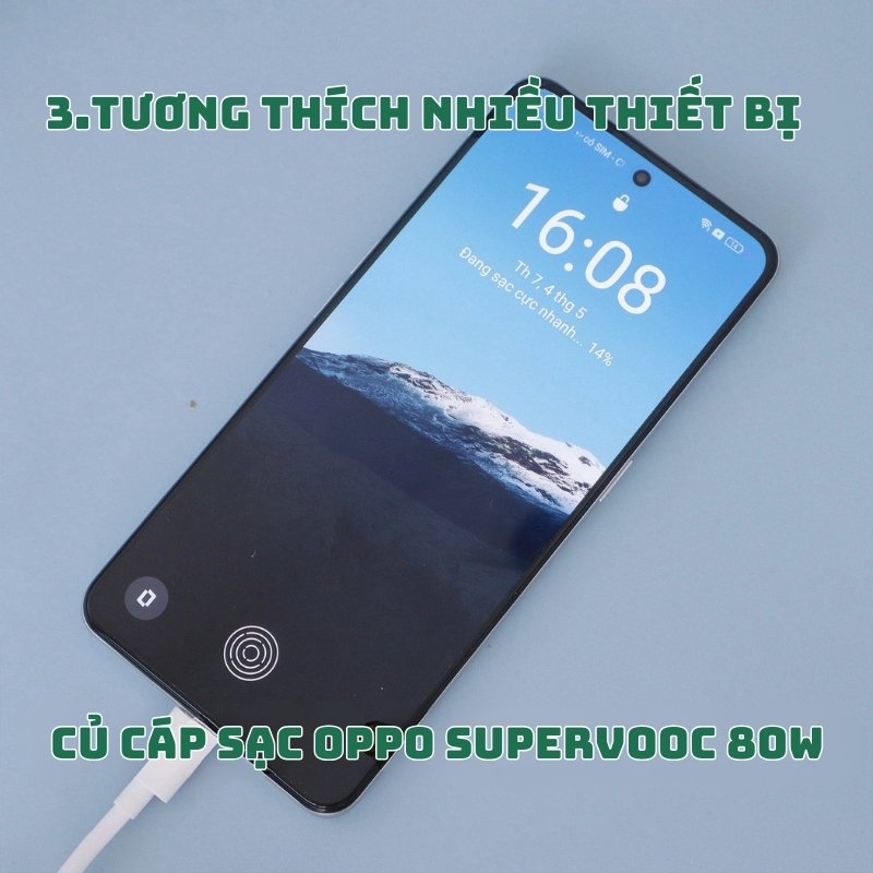 Củ cáp sạc OPPO SuperVOOC 80W 4