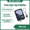 Pin sạc dự phòng Remax RPP-116 10.000 mAh 6