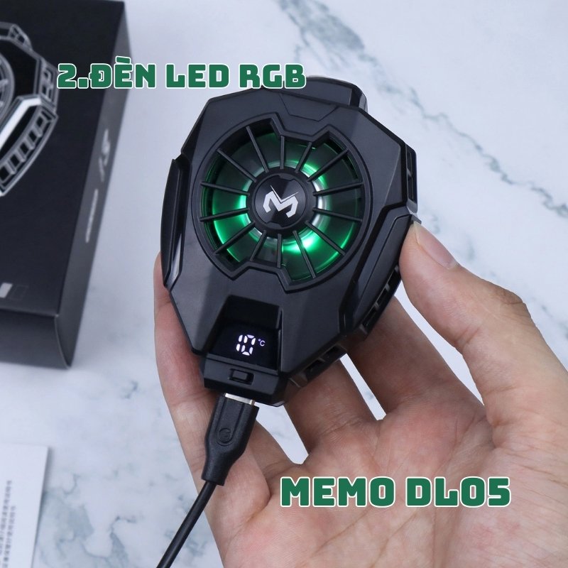 Quạt tản nhiệt điện thoại MEMO DL05 2