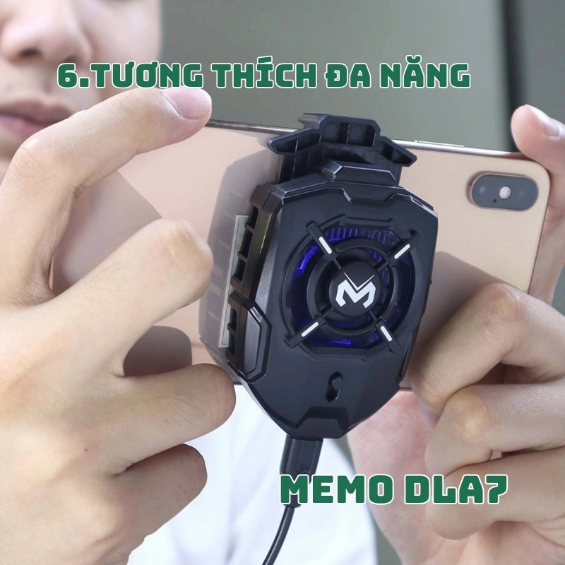 Quạt tản nhiệt điện thoại MEMO DLA7 6