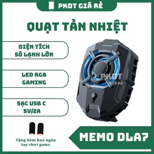 Quạt tản nhiệt điện thoại MEMO DLA7 7