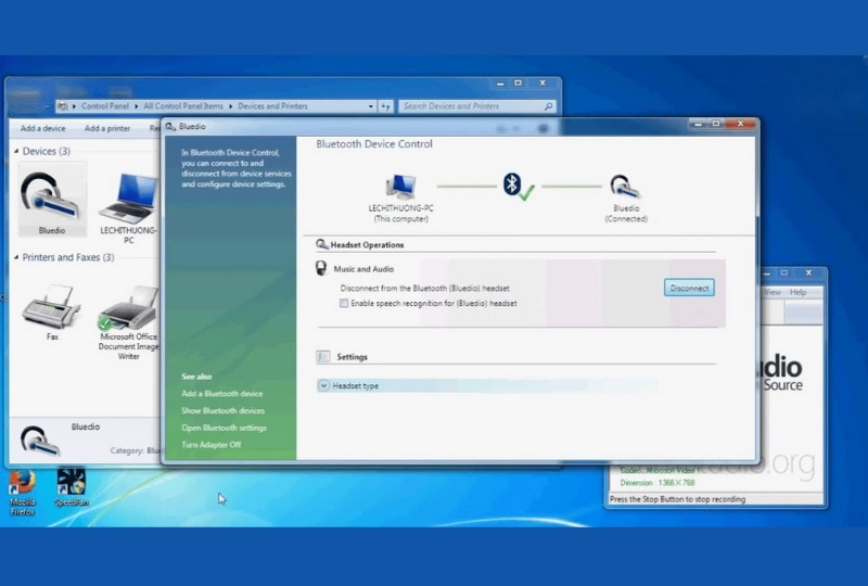 cách kết nối tai nghe Bluetooth với máy tính 1