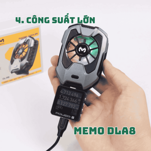 Quạt tản nhiệt điện thoại MEMO DLA8 4