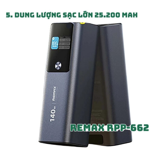 Pin sạc dự phòng Remax RPP-662 25.200 mAh 5